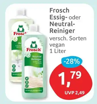 Budni Frosch essig-reiniger Angebot