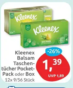 Budni Kleenex kleenex balsam taschentücher pocket-pack Angebot