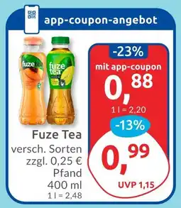 Budni Fuze tea fuze tea Angebot