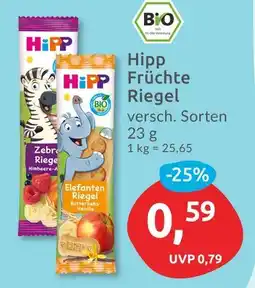 Budni Hipp zebra riegel himbeere-banane Angebot