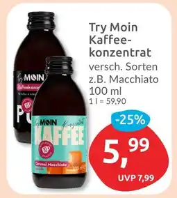 Budni Try moin kaffee-konzentrat caramel macchiato Angebot