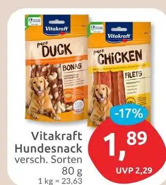 Budni Vitakraft pure duck bonas Angebot