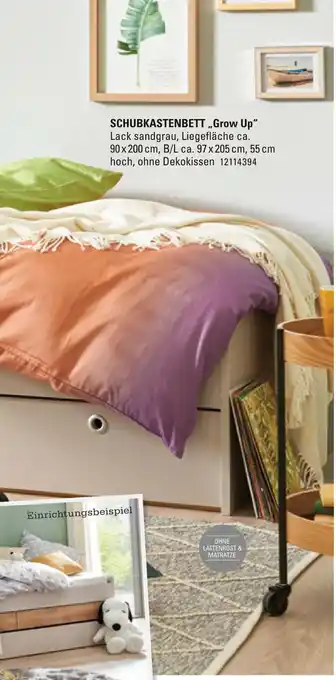 Höffner Schubkastenbett 'grow up' Angebot