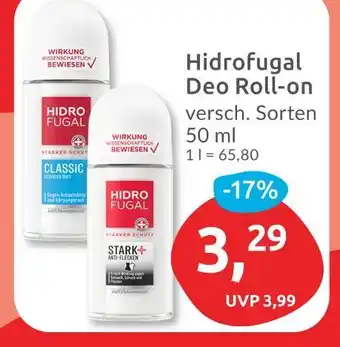 Budni Hidrofugal deo roll-on classic Angebot