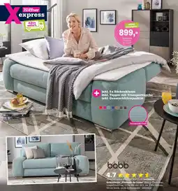 Höffner Bobb schlafsofa „viannie de luxe“ Angebot
