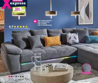 Höffner Bobb ecksofa „farina fancy-led“ Angebot