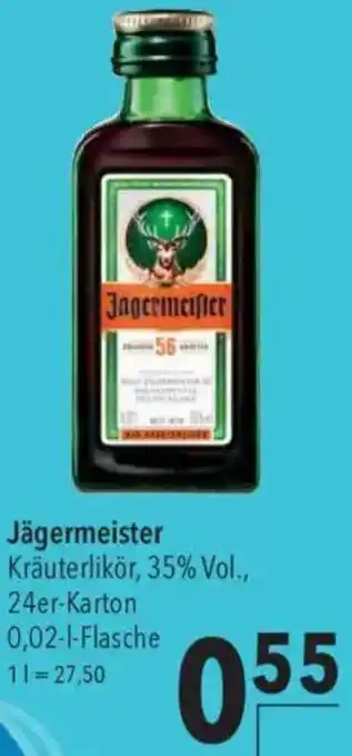 CITTI Markt Jägermeister Kräuterlikör Angebot