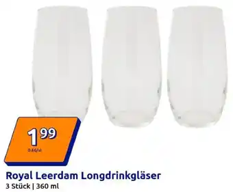 Action Royal Leerdam Longdrinkgläser Angebot