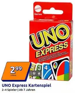 Action UNO Express Kartenspiel Angebot
