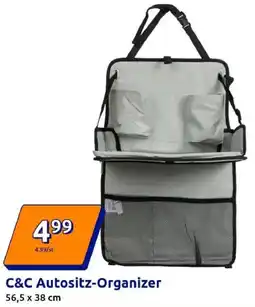 Action C&C Autositz-Organizer Angebot