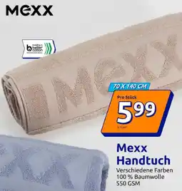 Action Mexx Handtuch Angebot