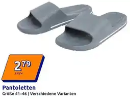 Action Pantoletten Angebot