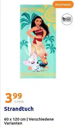 Action Strandtuch Angebot