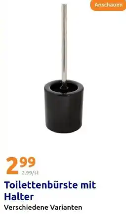 Action Toilettenbürste mit Halter Angebot