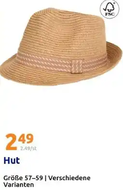 Action Hut Angebot
