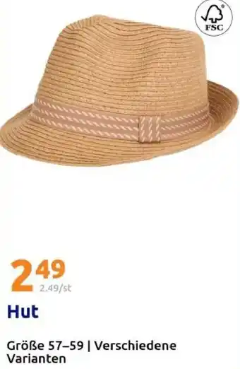 Action Hut Angebot