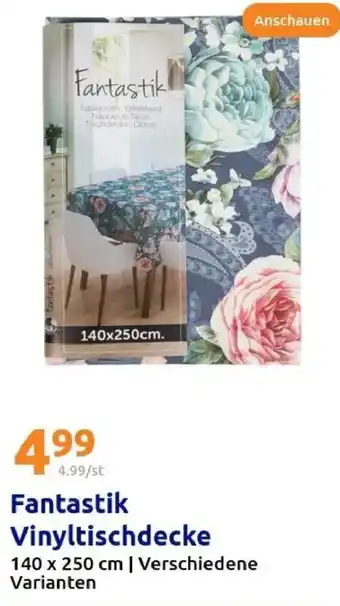 Action Fantastik Vinyltischdecke Angebot