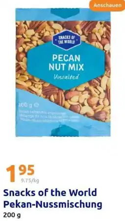 Action Snacks of the World Pekan-Nussmischung Angebot