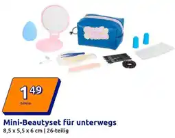Action Mini-Beautyset für unterwegs Angebot