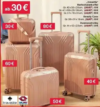 Woolworth Travelite Hartschalenkoffer Angebot