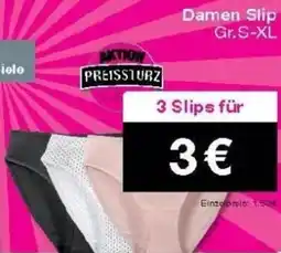 Woolworth Damen Slip Angebot
