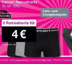 Woolworth Herren Retroshorts Angebot