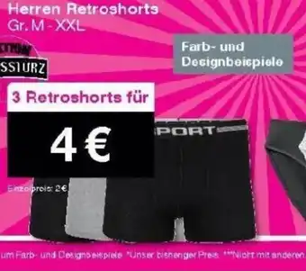 Woolworth Herren Retroshorts Angebot