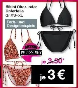 Woolworth Bikini Ober- oder Unterteile Angebot