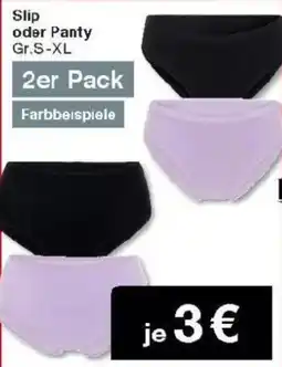 Woolworth Slip oder Panty Angebot