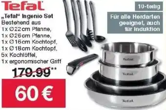 Woolworth Tefal Ingenio Set Angebot