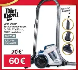 Woolworth Dirt Devil Zyklonstaubsauger Angebot