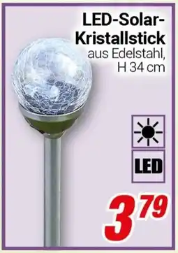 CENTERSHOP LED-Solar Kristallstick Angebot
