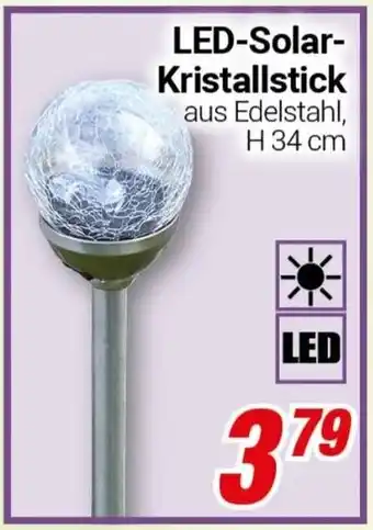 CENTERSHOP LED-Solar Kristallstick Angebot