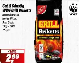 Simmel Gut & Günstig WWF Grill Briketts Angebot