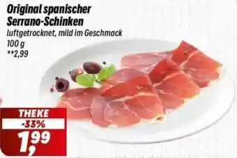 Simmel Original spanischer Serrano-Schinken Angebot