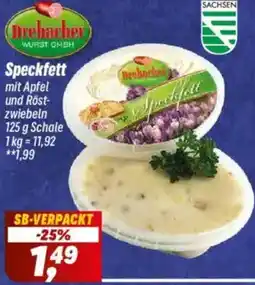 Simmel Drebacher Speckfett Angebot