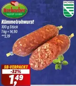 Simmel Drebacher Kümmelrohwurst Angebot