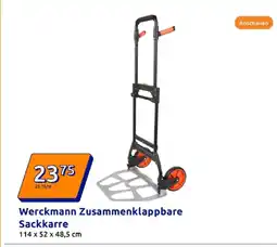 Action Werckmann zusammenklappbare sackkarre Angebot