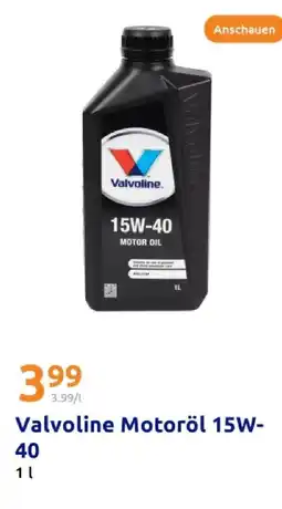 Action Valvoline motoröl 15w-40 Angebot