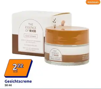 Action Gesichtscreme Angebot