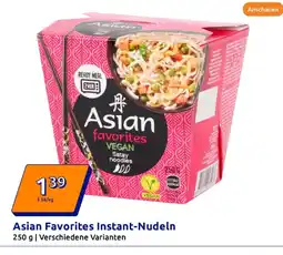 Action Asian favorites instant-nudeln satay noodles Angebot
