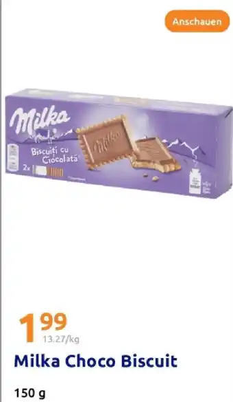 Action Milka choco biscuit Angebot