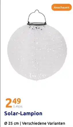 Action Solar-lampion Angebot