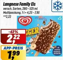 Simmel Langnese Family Eis Angebot