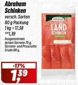 Simmel Abraham Schinken Angebot