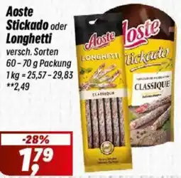Simmel Aoste Stickado oder Longhetti Angebot