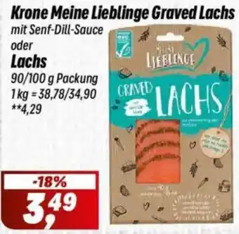 Simmel Krone Meine Lieblinge Graved Lachs oder Lachs Angebot