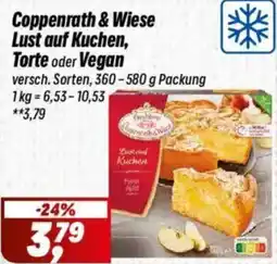 Simmel Coppenrath&Wiese Lust auf Kuchen, Torte oder Vegan Angebot