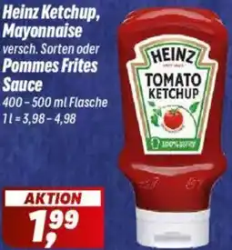 Simmel Heinz Ketchup, Mayonnaise oder Pommes Frites Sauce Angebot