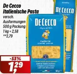 Simmel De Cecco italienische Pasta Angebot